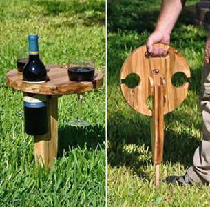 Woodworking Wine Holder