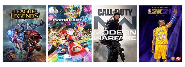 Recent Games for Gaming Jobs