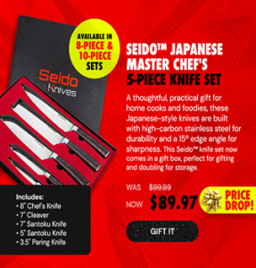Japanese Master Chef 5-Piece Knife Set