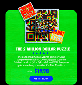 The 2 Million Dollar Puzzle