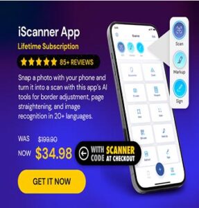 iScanner App Lifetime Subscription