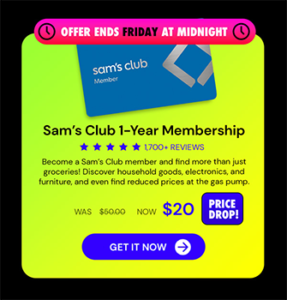 Sam's Club 1-Year Membership